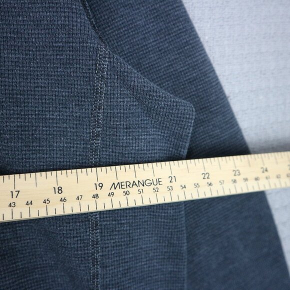 Eddie Bauer Thermal Longsleeve Grey Henley Mens Large - Picture 6 of 7